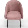 Design-Sessel - In Samt bezogen - Wasda image 7