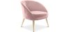 Design-Sessel - In Samt bezogen - Pimba image 7