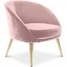 Design-Sessel - In Samt bezogen - Pimba image 7