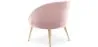 Design-Sessel - In Samt bezogen - Pimba image 7