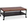 Vintage industrial couchtischmetall image 7