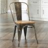 Esszimmerstuhl - Industriedesign - Stahl und Holz - Neuauflage - Stylix image 7