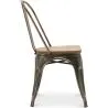 Esszimmerstuhl - Industriedesign - Stahl und Holz - Neuauflage - Stylix image 7