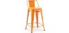 Barhocker mit Rückenlehne - Industriedesign - 60cm - New Edition - Stylix image 7