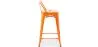Barhocker mit Rückenlehne - Industriedesign - 60cm - New Edition - Stylix image 7