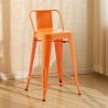 Barhocker mit Rückenlehne - Industriedesign - 60cm - New Edition - Stylix image 7
