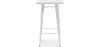 Quadratischer Hocker-Tisch - Industriedesign - 100 cm - Galla image 7