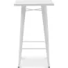 Quadratischer Hocker-Tisch - Industriedesign - 100 cm - Galla image 7