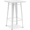 Quadratischer Hocker-Tisch - Industriedesign - 100 cm - Galla image 7