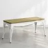  Bank - Industriedesign - Holz und Metall - Stylix image 7