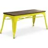 Industriedesign-Bank - Holz und Metall - Stylix
 image 7
