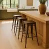 Barhocker - Industriedesign - Holz & Stahl - 76 cm - New Edition- Stylix image 7
