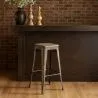 Barhocker - Industriedesign - Holz & Stahl - 76 cm - New Edition- Stylix image 7