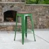 Barhocker - Industriedesign - Holz & Stahl - 76 cm - New Edition- Stylix image 7
