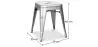 Industriedesign Hocker - 45cm - Neue Edition - Stylix image 7