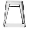 Hocker im Industriedesign - 45cm - Neuauflage - Stylix image 7