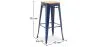 Barhocker - Industriedesign - Holz & Stahl - 76cm - Neuauflage - Stylix image 7