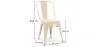 Esszimmerstuhl - Industriedesign - Stahl - Matt - New Edition -Stylix image 7