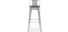 Barhocker - Industriedesign - Holz und Stahl - 76cm - Stylix image 7