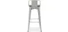 Barhocker - Industriedesign - Holz und Stahl - 76cm - Stylix image 7
