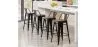 Barhocker - Industriedesign - Holz und Stahl - 76cm - Stylix image 7