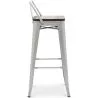 Barhocker - Industriedesign - Holz und Stahl - 76cm - Stylix image 7