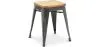 Barhocker im Industriedesign - Holz & Stahl - 45cm - Neuauflage - Stylix image 7