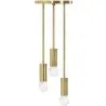 Goldene Deckenlampe - 3-armige Pendelleuchte - Troy image 7