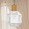 Holz- und Glas-Deckenlampe - Design-Pendelleuchte - Bumba image 7