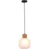 Holz- und Glas-Deckenlampe - Design-Pendelleuchte - Bumba image 7