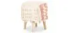 Runder Pouf Hocker - Boho Bali Stil - Batty  image 7
