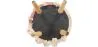 Runder Pouf Hocker - Boho Bali Stil - Batty  image 7