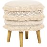 Runder Pouf Hocker - Boho Bali Stil - Jenny  image 7