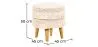 Runder Pouf Hocker - Boho Bali Stil - Debra  image 7