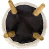 Runder Pouf Hocker - Boho Bali Stil - Debra  image 7