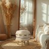 Runder Pouf Hocker - Boho Bali Stil - Juliet image 7