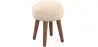 Runder Hocker mit Stoffbezug - Boho Bali Stil - Hiwal image 7