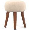 Runder Hocker mit Stoffbezug - Boho Bali Stil - Hiwal image 7