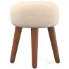 Runder Hocker mit Stoffbezug - Boho Bali Stil - Hiwal image 7