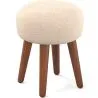 Runder Hocker mit Stoffbezug - Boho Bali Stil - Hiwal image 7