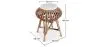 Rattan Barhocker - Boho Bali Stil - Lera image 7
