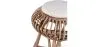 Rattan Barhocker - Boho Bali Stil - Lera image 7