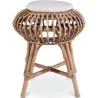 Rattan Barhocker - Boho Bali Stil - Lera image 7