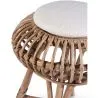 Rattan Barhocker - Boho Bali Stil - Lera image 7