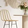Rattan-Barhocker im Boho-Bali-Stil - Tray image 7