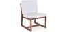 Loungesessel aus Holz - Design Sessel im Boho Bali Stil - Glan image 7