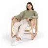 Rattan Lounge Stuhl - Design Stuhl - Boho Bali - Qawa image 7