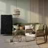 Rattan Lounge Stuhl - Design Stuhl - Boho Bali - Qawa image 7