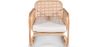 Rattan Lounge Stuhl - Design Stuhl - Boho Bali - Qawa image 7