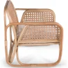 Rattan Lounge Stuhl - Design Stuhl - Boho Bali - Qawa image 7